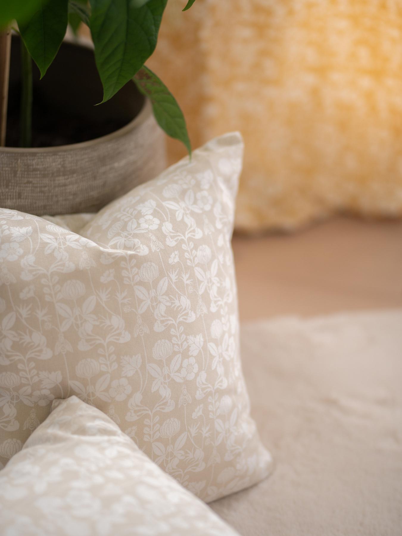 Cushion cover De Mina Beige