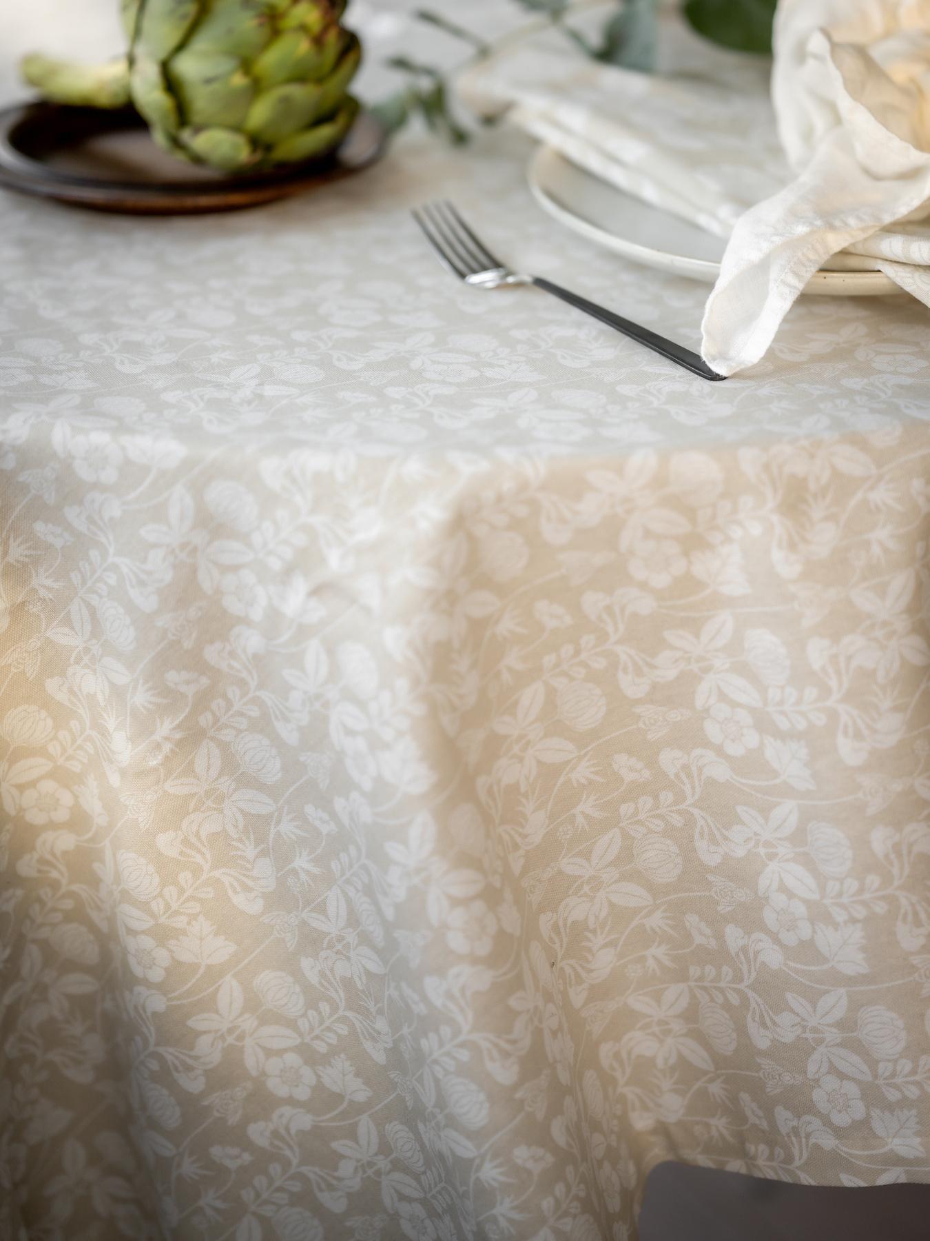 Tablecloth De Mina Beige