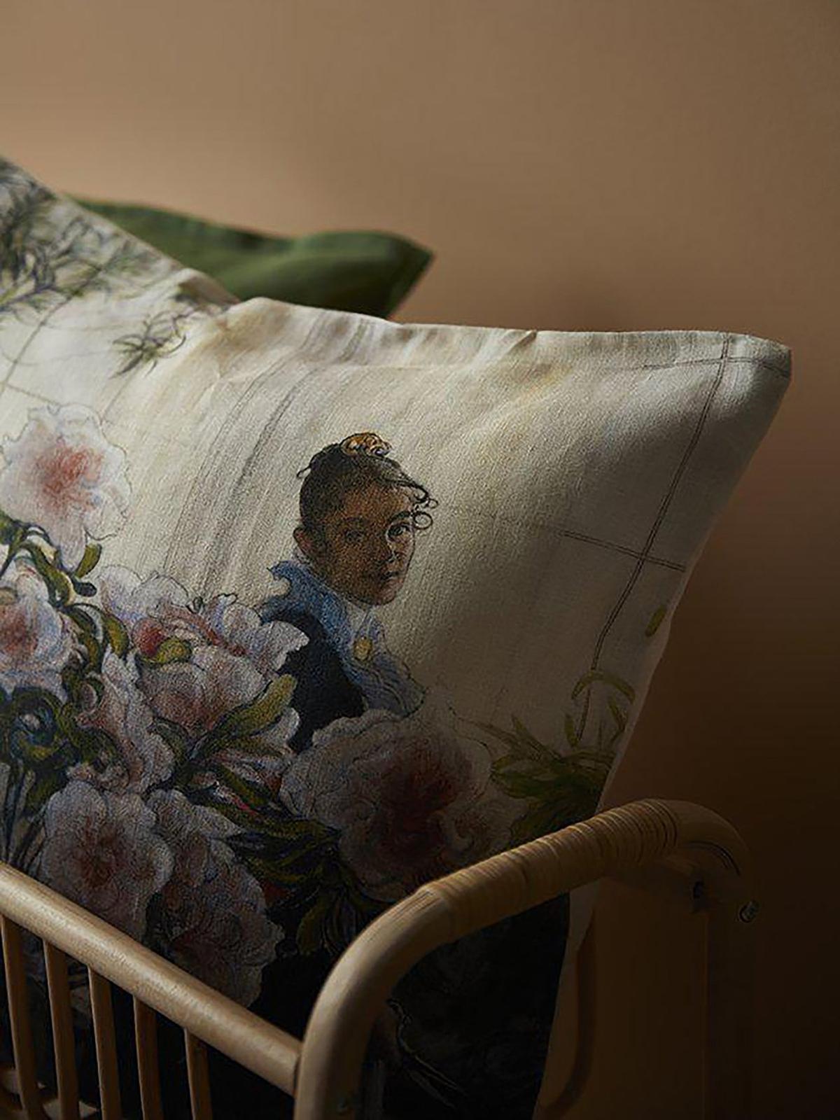 Cushion cover Carl Larsson Azalea Linen